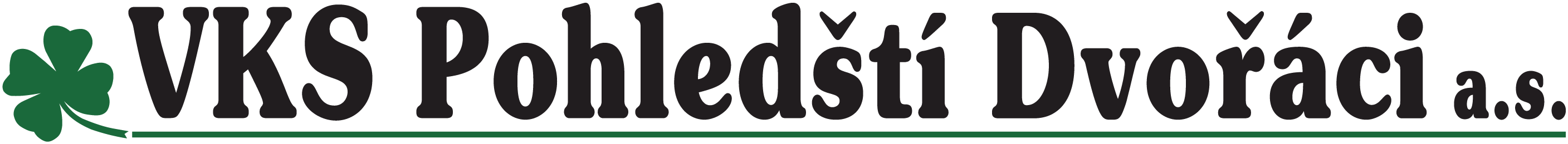 VKS Pohledští Dvořáci a.s. — oficiální logo
